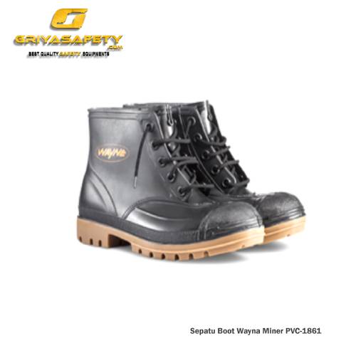 Pusat Sepatu Boot Wayna Miner PVC-1861