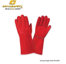 Sarung Tangan Kulit GS-1956 Merah