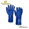 Jual Sarung tangan PVC Biru Jual Sarung tangan PVC Biru
