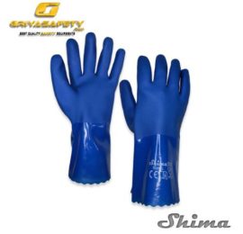 Jual Sarung tangan PVC Biru