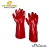 Jual Sarung Tangan PVC Merah Jual Sarung Tangan PVC Merah
