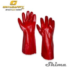 Jual Sarung Tangan PVC Merah