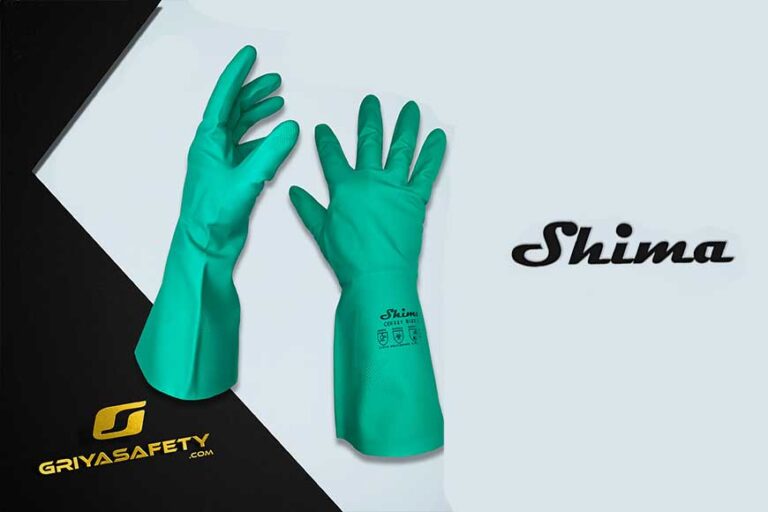 Sarung Tangan Shima Nitrile Green with Flockline