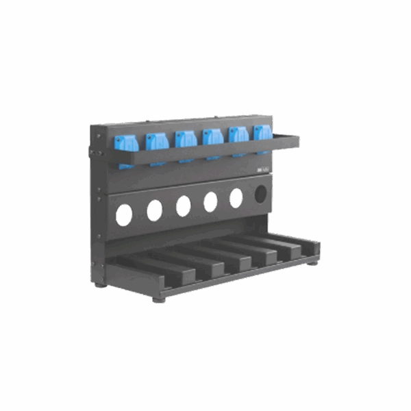 3M™ Adflo™ Battery Charging Stand, 6 Station, EU, 833706