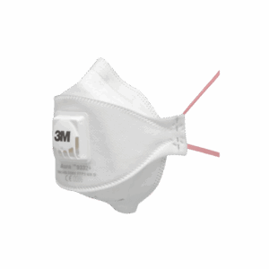 3M™ Aura™ Disposable Respirator 9332+, FFP3P3, Valved, 10 eaBox, 12 BoxesCase