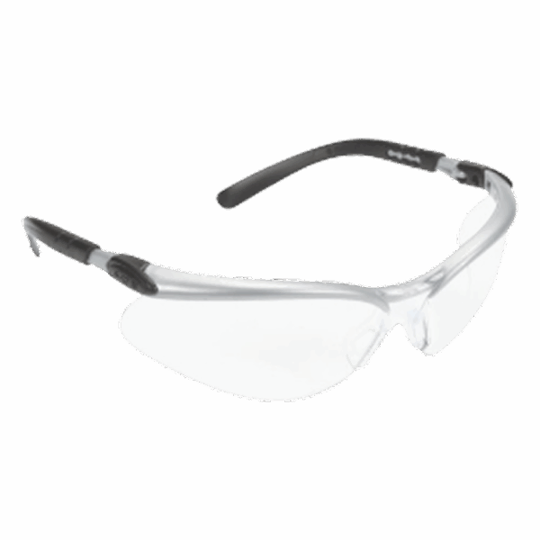 3M™ BX™ Protective Eyewear 11380-00000-20, Clear Anti-Fog Lens, SilverBlack Frame, 20 eaCase
