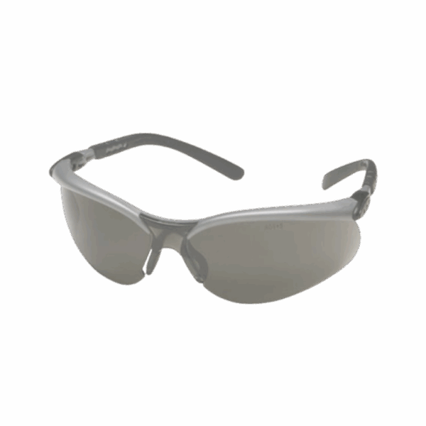 3M™ BX™ Protective Eyewear 11381-00000-20, Grey Anti-Fog Lens, Silver/Black Frame, 20 ea/Case