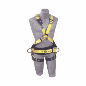 3M™ DBI-SALA® Delta™ Tower Harness, Side D Rings, Pole Restraint D Rings, Stand-up Rear D Ring, TB 1106375 Universal