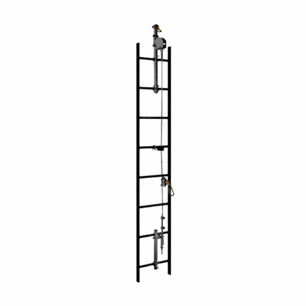 3M™ DBI-SALA® Lad-Saf™ Cable Vertical Safety System 6118050, Galvanized Steel, 50 FT