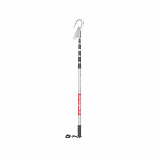 3M™ DBI-SALA® Rollgliss™ Rescue Pole 8900298, Silver and Red, 4 ft. to 16 ft. (1.2 to 4.9 m)