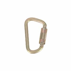 3M™ DBI-SALA® Saflok™ Carabiner 2000112, Yellow Zinc 3M™ DBI-SALA® Saflok™ Carabiner 2000112, Yellow Zinc