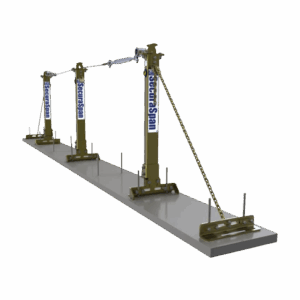 3M™ DBI-SALA® SecuraSpan™ RebarShear Stud Horizontal Lifeline System 7400660, 1 EaCase