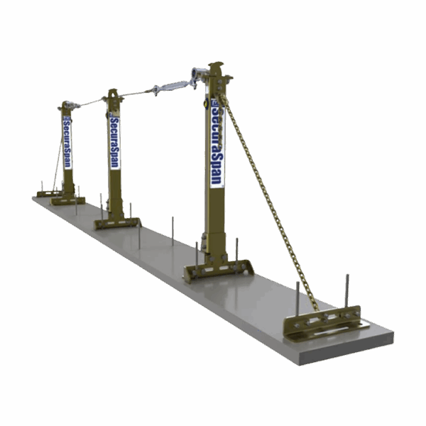 3M™ DBI-SALA® SecuraSpan™ RebarShear Stud Horizontal Lifeline System 7400660, 1 EaCase