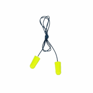 3M™ E-A-Rsoft™ Yellow Neons™ Metal Detectable Corded Earplugs 311-4106, in Poly Bag Regular Size, 2000 eaCase
