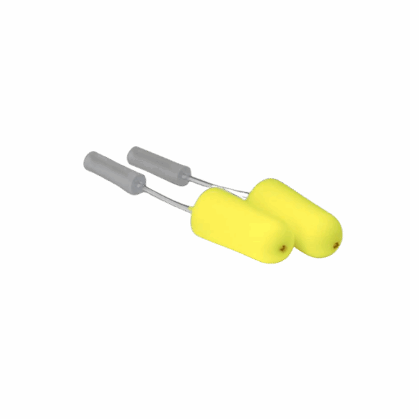 3M™ E-A-Rsoft™ Yellow Neons™ Probed Test Plugs 393-2000-50, 50 ea/Case