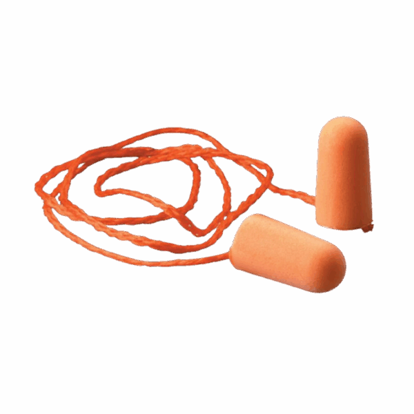 3M™ Foam Earplugs 1110, Corded, 500 PairCase