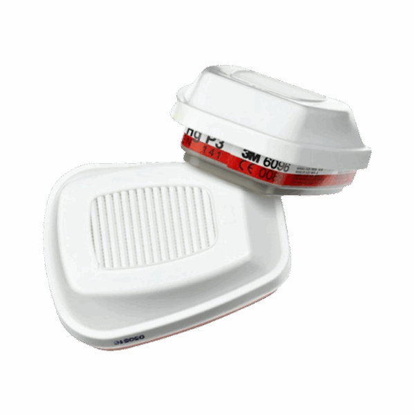 3M™ Gas, Vapour and Particulate Filter 6096, A1E1HgP3R, 32 EA/Case