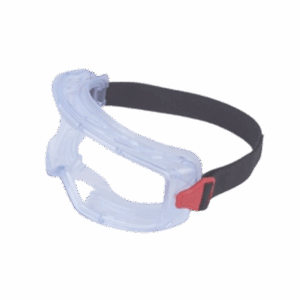 3M™ GoggleGear™ Protective Goggle 3000 Series GG3001A-AF, PVC Shroud, Clear AFAS Lens, Cloth Strap, 10 EACase