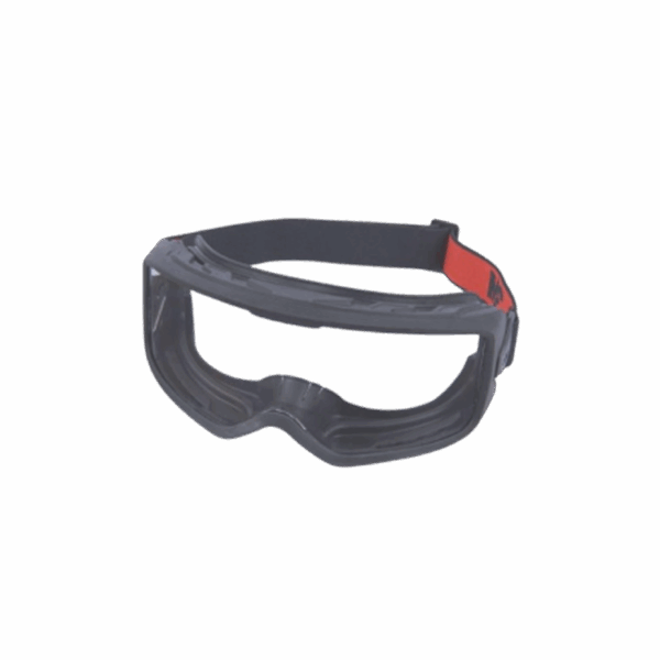 3M™ GoggleGear™ Protective Goggle 3000 Series GG3301A-SGAF, TPV Shroud, Clr Scotchgard™ AFAS Lens, Premium Clth Strp, 10 EACase