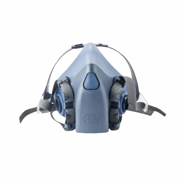 3M™ Half Facepiece Reusable Respirator 7502/37082(AAD) Medium 10 EA/Case