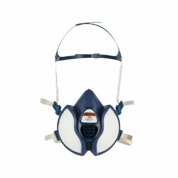 3M™ Maintenance Free Half Face Respirator 4251+, A1P2, 10 ea/Case