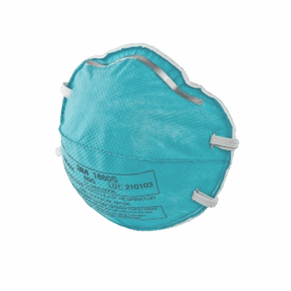 3M™ Medical Respirator 1860S, N95, Turquoise, Small, 20 eaBox, 6 BoxesCarton
