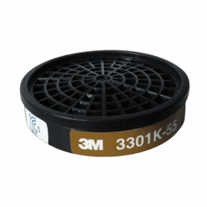 3M™ Organic Vapor Cartridge with Pre-filter 3301K-55, 60 eaCase 3M™ Organic Vapor Cartridge with Pre-filter 3301K-55, 60 ea/Case