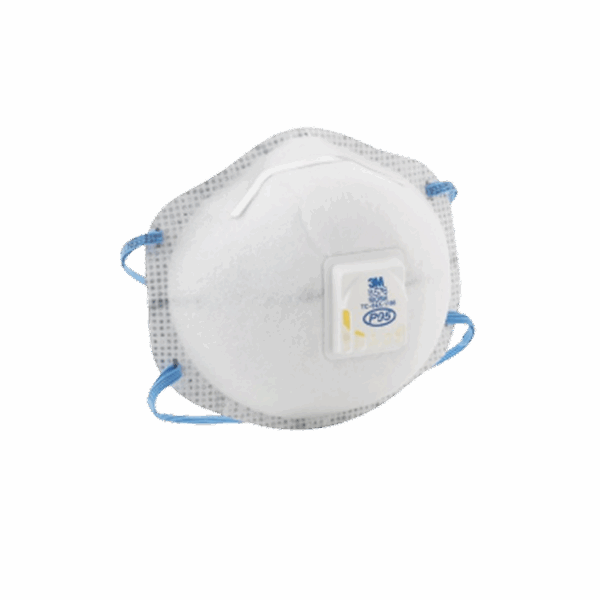 3M™ Particulate Respirator 8576, P95, with Valve and Nuisance Level Acid Gas Relief, 80 eaCase 3M™ Particulate Respirator 8576, P95, with Valve and Nuisance Level Acid Gas Relief, 80 eaCase