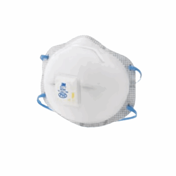 3M™ Particulate Respirator 8577, GP2P95, with Valve and Nuisance Level Organic Vapour Relief, 80 eaCase