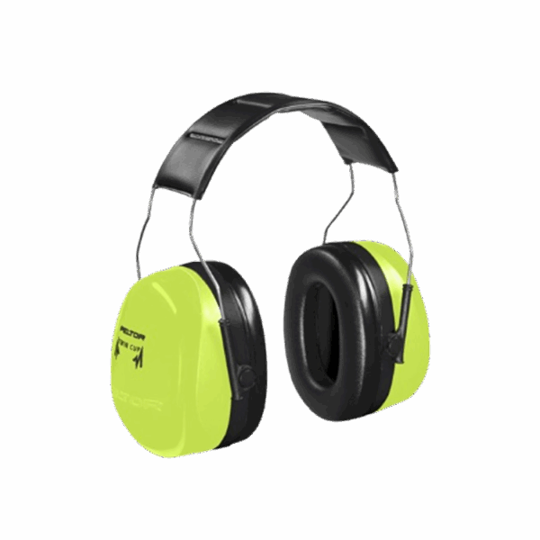 3M™ Peltor™ Optime™ 105 Over-the-Head Earmuffs, H10A HV, BlackGreen, 10 eaCase