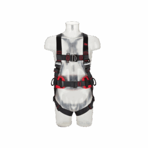 3M™ Protecta® P200 Construction ClimbingPositioning Safety Harness 1161627, Black, Small