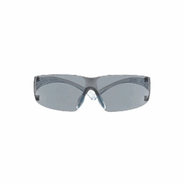 3M™ SecureFit™ 300 Series, SF302SGAF-LBL, Ice Blue Temples, Scotchgard™ Anti-Fog Coating, Gray AF-AS Lens, 20 eaCase