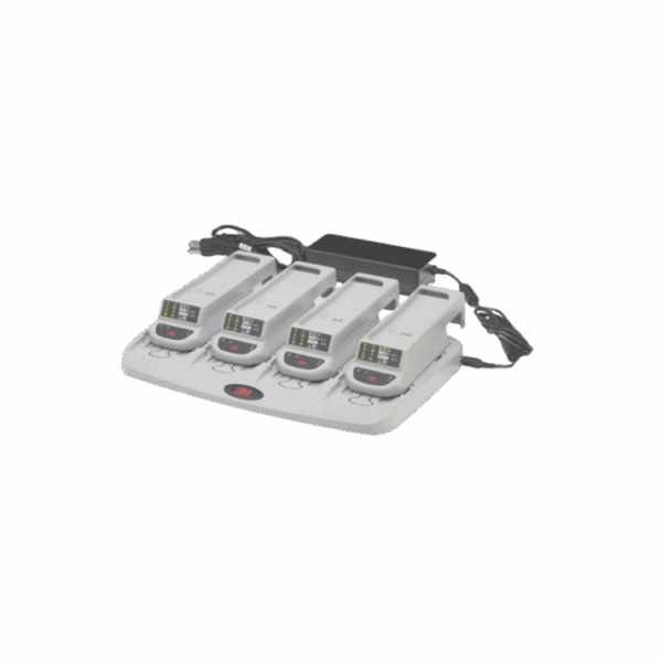 3M™ Versaflo™ 4-Station Battery Charger Kit TR-344N, for Versaflo™ TR-300 & Speedglas™ TR-300-SG PAPR, 1 EACase