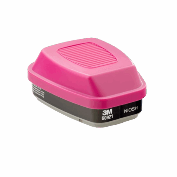 3M™ Organic Vapor Cartridge/Filter 60921, P100 60 EA/Case