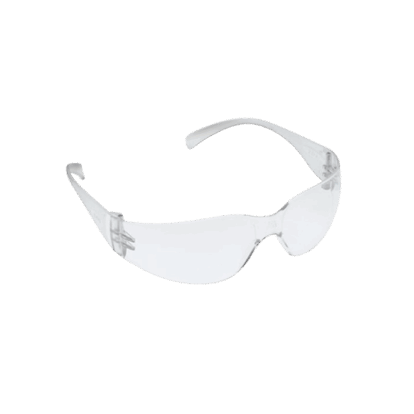 3M™ Virtua™ Protective Eyewear 11329-00000-20 Clear Anti-Fog Lens, Clear Temple 20 EA/Case
