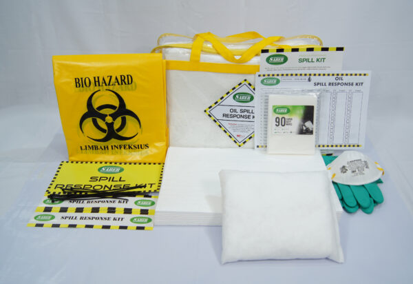 SABER OIL SPILL RESPONSE KIT - SOFT BAG 10 LITER - SO10 SK-SB Spill Kits