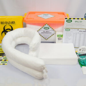 SABER OIL SPILL RESPONSE KIT - CLEAR BOX 20L - SO20-SK-CB Spill Kits