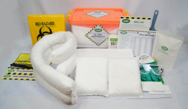 SABER OIL SPILL RESPONSE KIT - CLEAR BOX 45 LITER - SO45-SK-CB Spill Kits