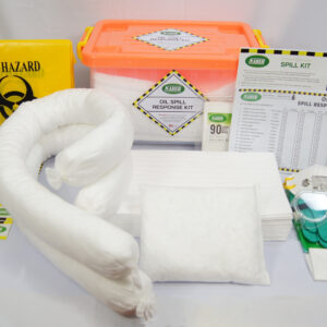SABER OIL SPILL RESPONSE KIT - CLEAR BOX 30 LITER - SO30-SK-CB Spill Kits