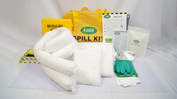 SABER OIL SPILL RESPONSE KIT - TRAVEL BAG 45 LITER - SO45-SK-TB Spill Kits
