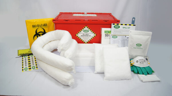 SABER OIL SPILL RESPONSE KIT - HD CONTAINER 45 LITER - SO45-SK-HD Spill Kits