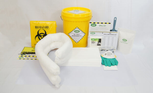 SABER OIL SPILL RESPONSE KIT - PAIL 20 LITER - SO20-SK-PL Spill Kits
