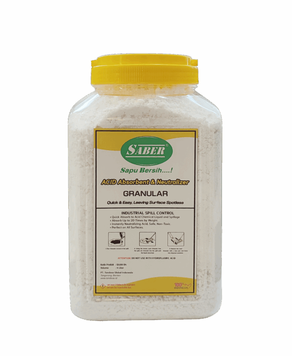 SABER Acid Absorbent & Neutralizer 4 Liter SAAN-04