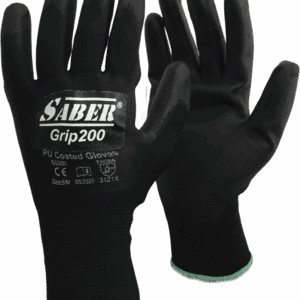 SABER GRIP 200 SG-200 PU COATED GLOVES
