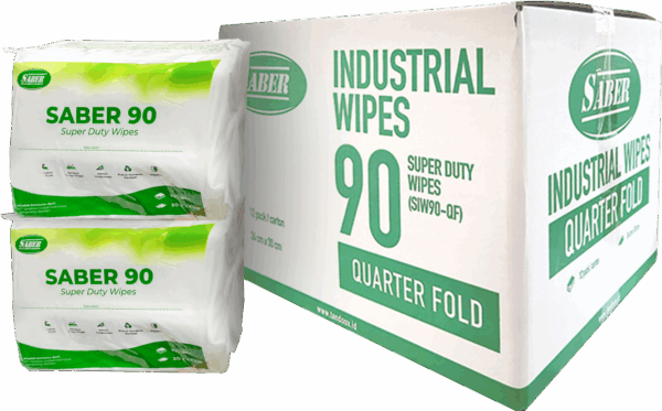 SABER 90 SIW90-QF Industrial Wipes